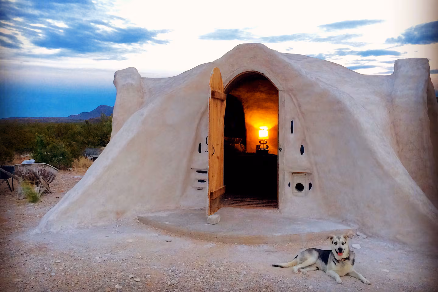Off-grid dome from Airbnb's OMG! Listings
