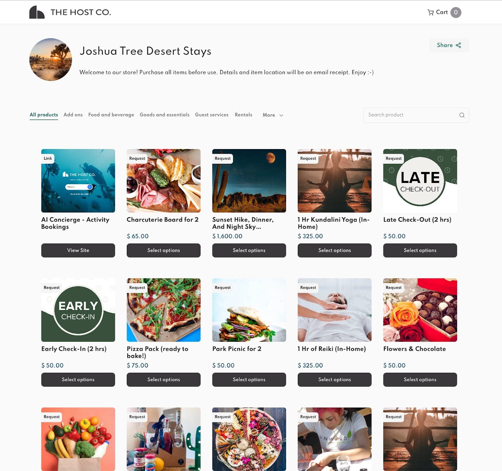 Host Tools integration with Host Co.