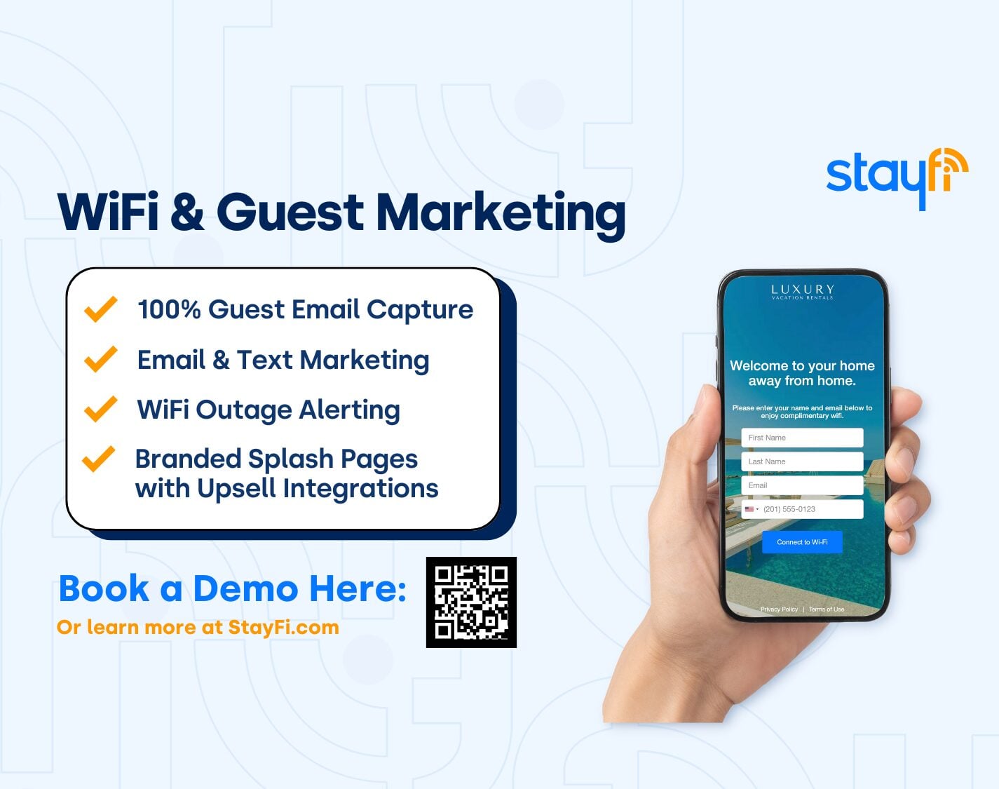 StayFi logo Integration with Host Tools